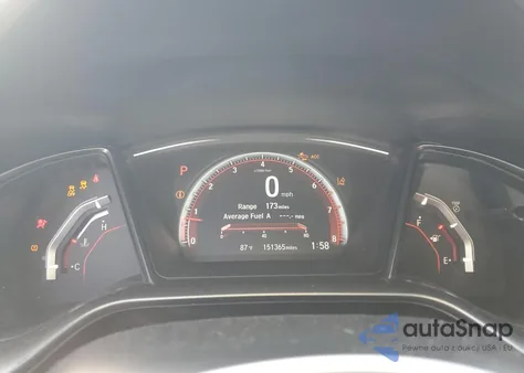 2018 Honda Civic Sport Touring from USA, damaged, VIN SHHFK7H99JU409258